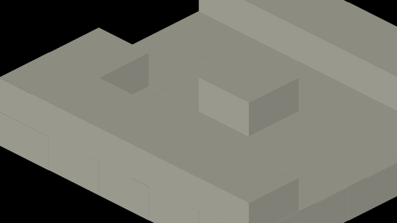 map generated with single block